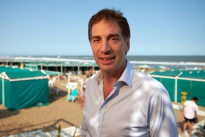 Diego Santilli visitó Pinamar, donde se reunió con el intendente Martín Yeza