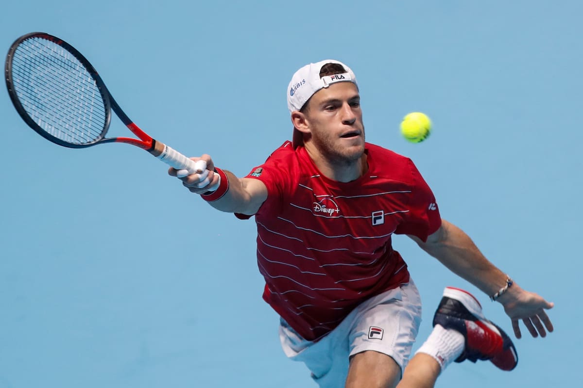 Diego Schwartzman-Alexander Zverev, por el Masters de Londres: el primer set fue para el alemán