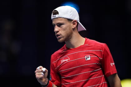Diego Schwartzman, el octavo singlista argentino de la historia disputando la Copa de Maestros, cayó ante el alemán Alex Zverev en el segundo partido de su grupo.