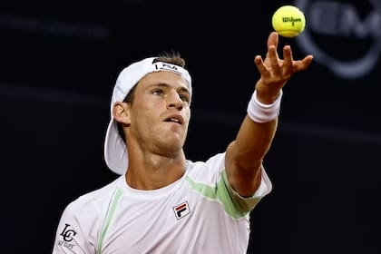Diego Schwartzman cayó ante Carlos Alcaraz en la final del ATP de Río.