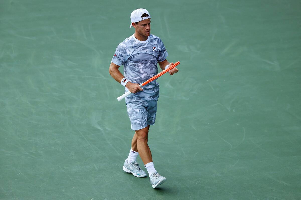 Diego Schwartzman cayó de manera inapelable ante Casper Ruud en Cincinnati