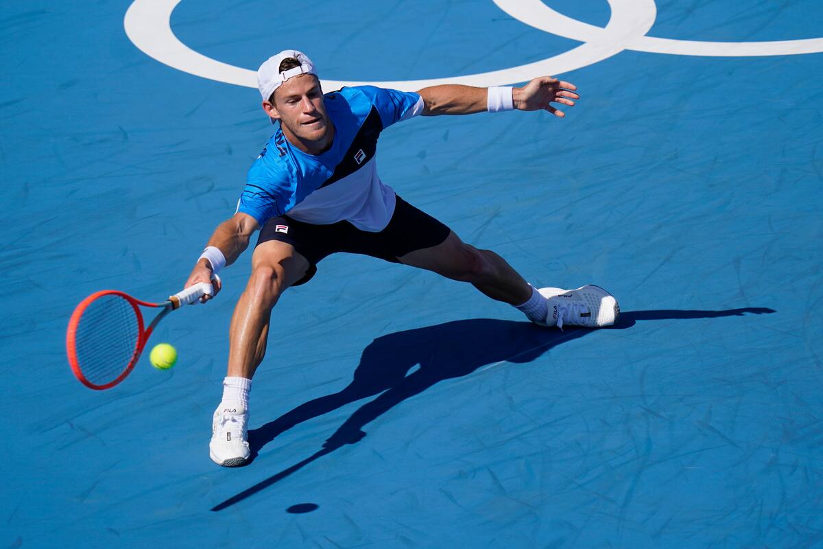 Diego Schwartzman dio otro buen paso en el torneo olímpico