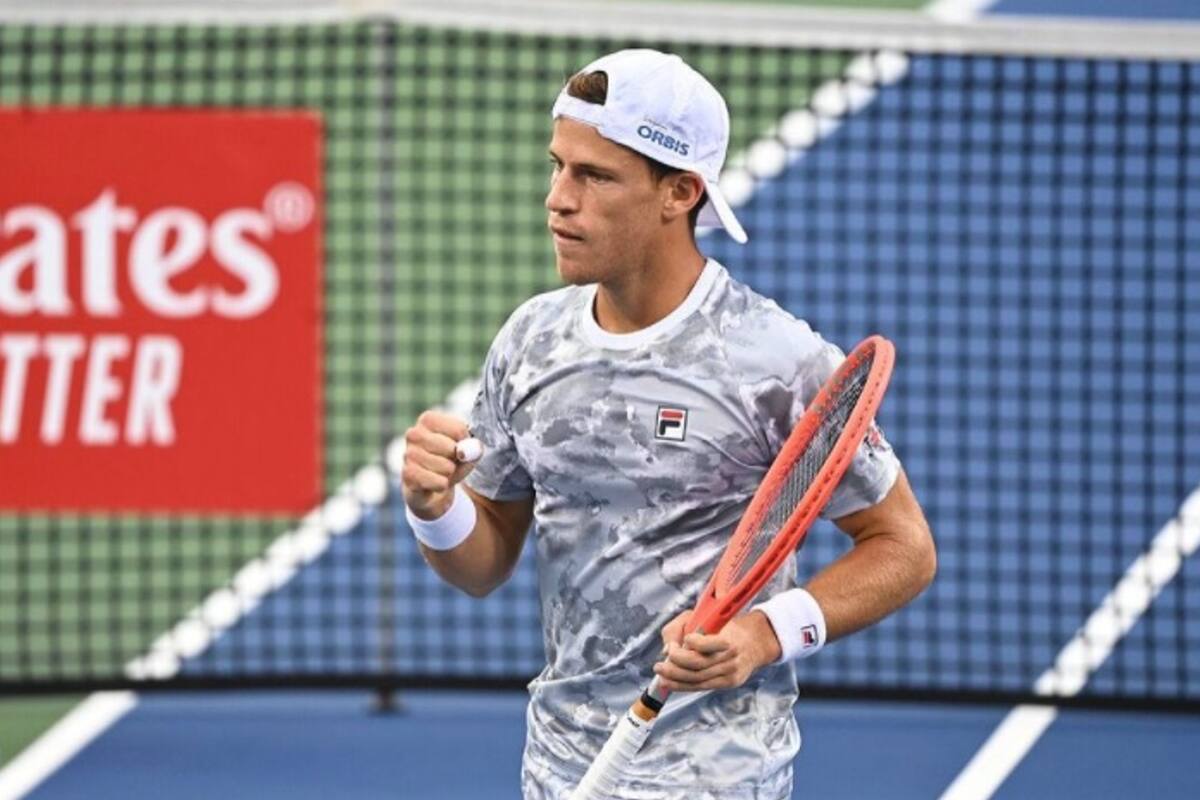Diego Schwartzman, en buena forma en el cemento estadounidense