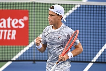 Diego Schwartzman, en buena forma en el cemento estadounidense