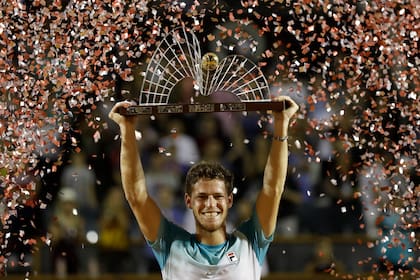 Diego Schwartzman festejó su segundo título ATP en Rio de Janeiro