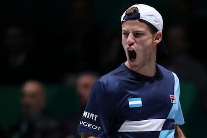 Diego Schwartzman ganó el segundo punto para Argentina
