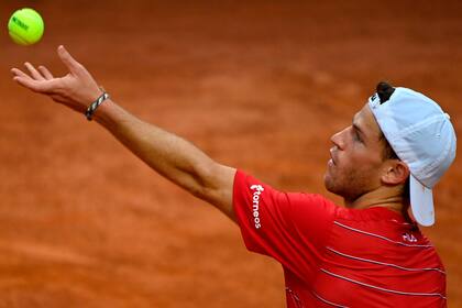Diego Schwartzman-Novak Djokovic, por el ATP Masters 1000 de Roma: el Peque empezó a buen ritmo, pero perdió el primer set