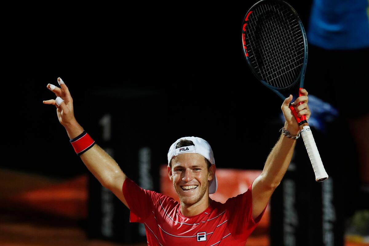 Diego Schwartzman pasó a la final del Abierto de Italia