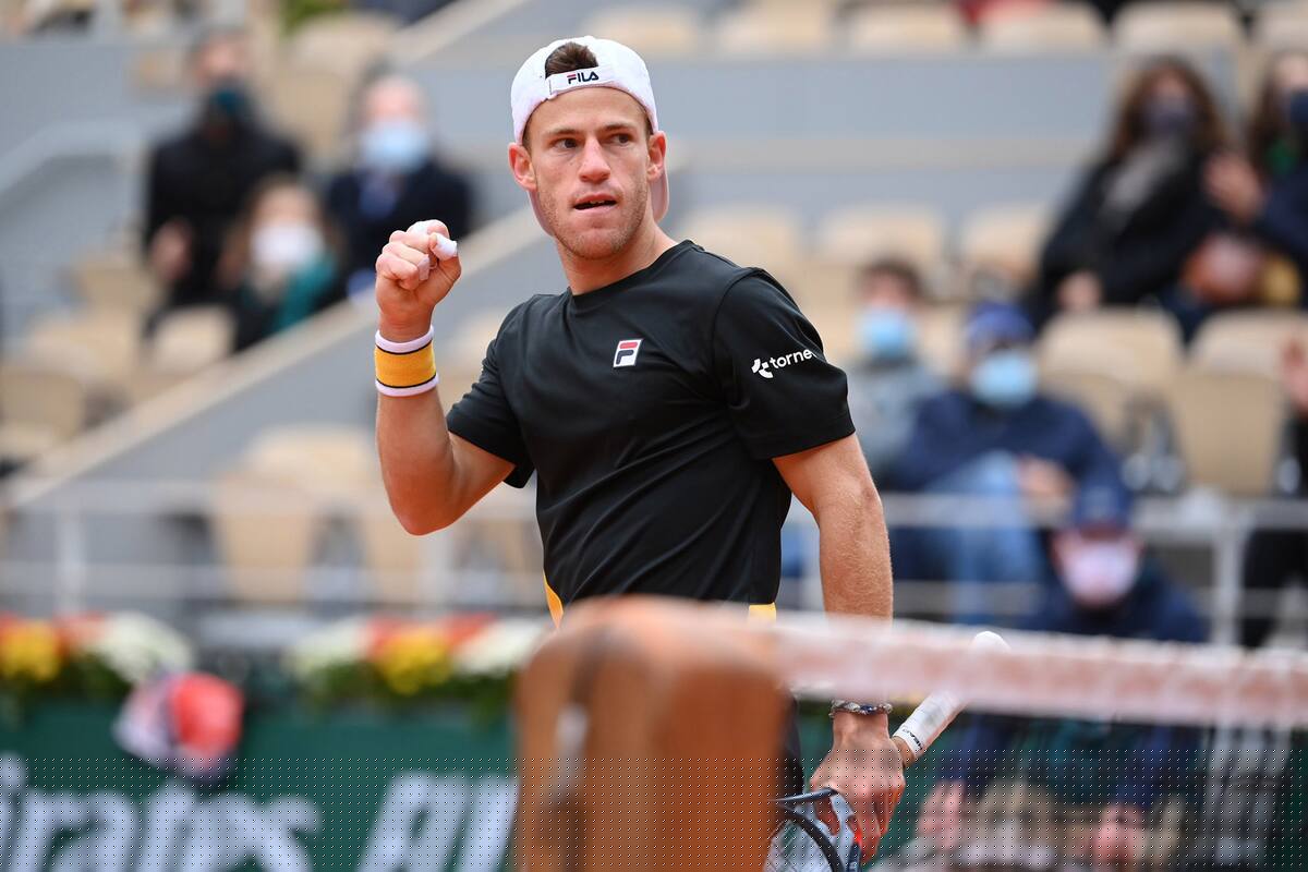 Diego Schwartzman pasó a semifinales de Roland Garros
