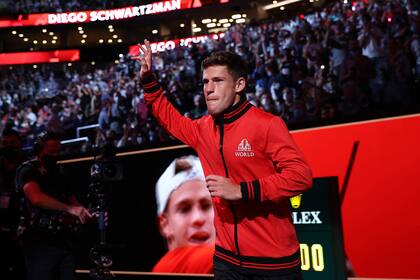 Diego Schwartzman será el único argentino en la Laver Cup, en la que ya participó en 2021