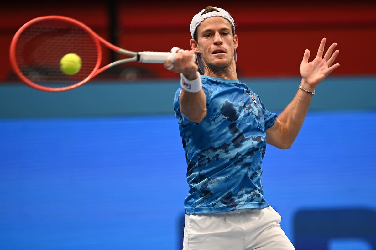 Diego Schwartzman será uno de los primeros en entrar en acción en la temporada 2022; debutará contra el georgiano Basilashvili el 1° de enero