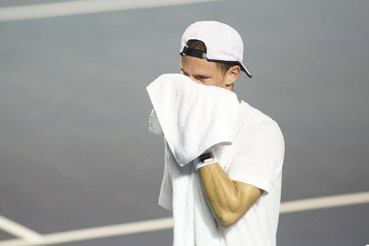 Diego Schwartzman tuvo una mala noche en el durísimo debut ante el ascendente juvenil italiano Lorenzo Musetti