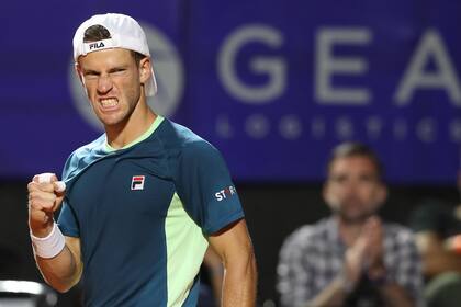 Diego Schwartzman venció al colombiano Daniel Elahi Galán