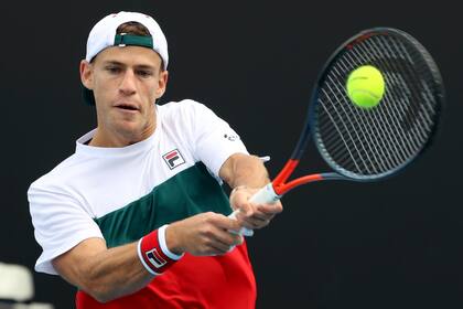 Diego Schwartzman viajó a Indian Wells, pero el circuito de tenis se canceló y ya se instaló en Buenos Aires.