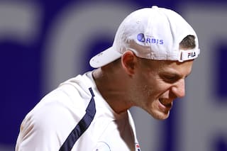 Golpe. Schwartzman cayó ante Ramos-Viñolas y quedó eliminado en el Córdoba Open