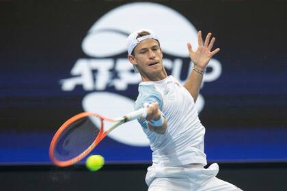 Diego Schwartzman vuelve a la acción para la segunda fecha de la ATP Cup, en la que la Argentina se medirá con Grecia