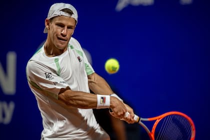 Diego Schwartzman y su revés, en la noche del Buenos Aires
