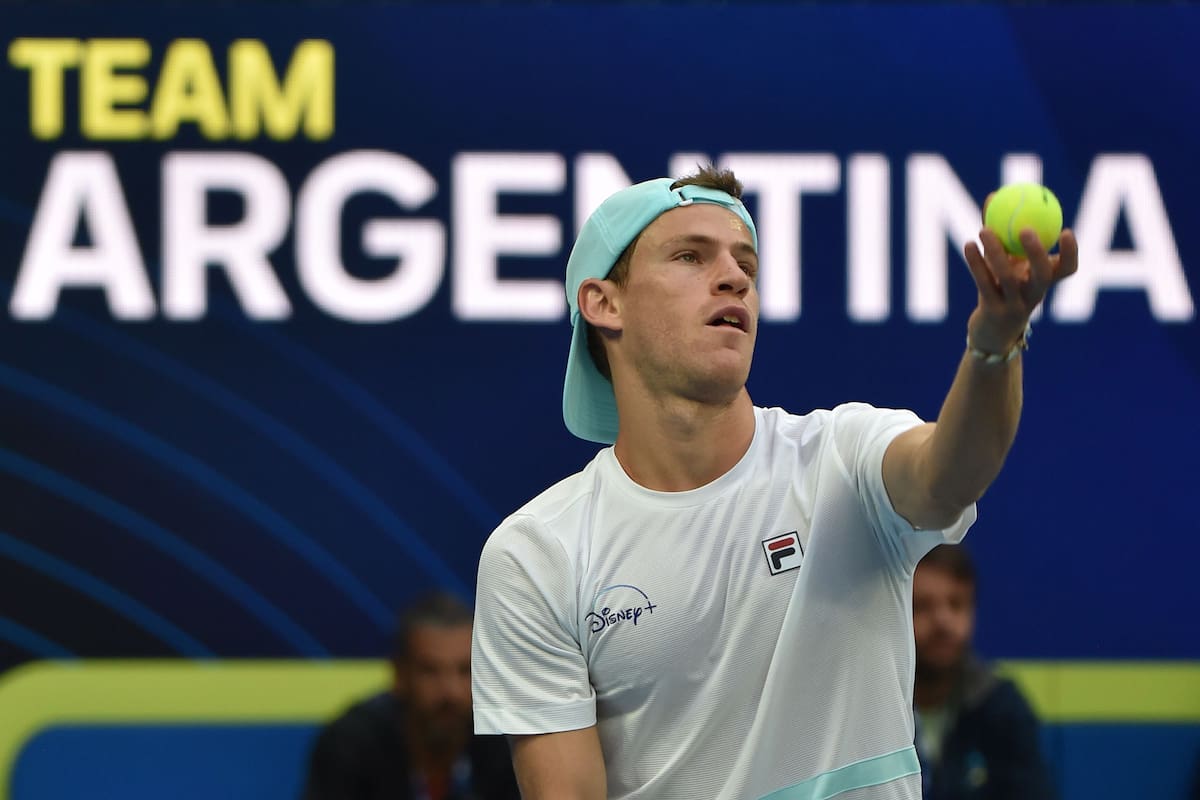 Diego Schwartzman y un comienzo con derrota en la ATP Cup