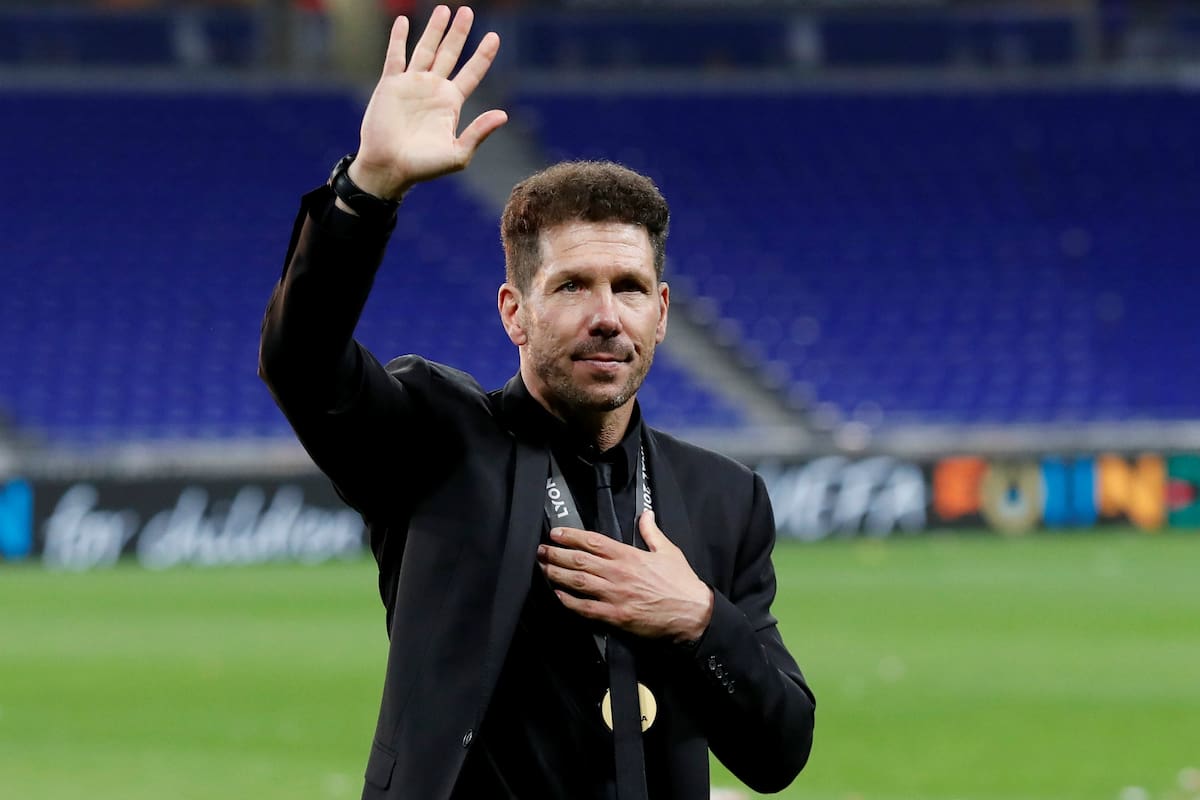 Diego Simeone, campeón de la Europa League