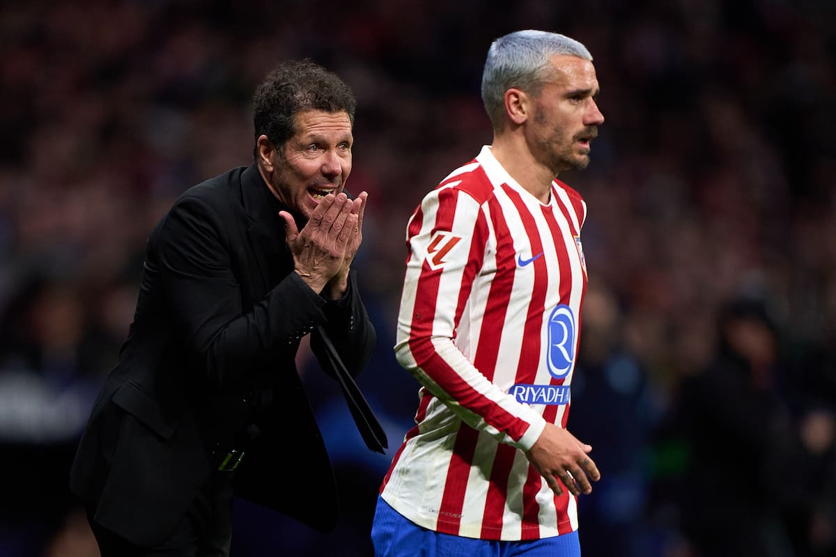 Diego Simeone considera que Antoine Griezmann es un "genio del fútbol" y el francés vive con alegría sus últimos meses en Atlético de Madrid, que este sábado definirá la Copa del Rey contra su primer club, Real Sociedad.