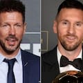 Diego Simeone se emocionó al hablar de Messi: “Nos enseñó que cuando las cosas vienen mal, hay que seguir insistiendo”