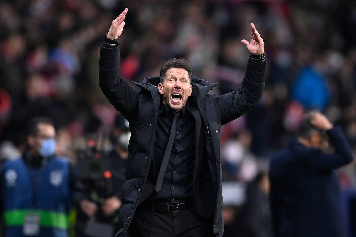 Diego Simeone lidera el ranking de los entrenadores mejores pagos del mundo