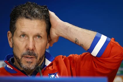 Diego Simeone, preocupado por la situación de Atlético de Madrid