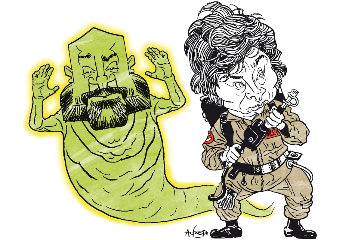 Diego Spagnuolo y Javier Milei