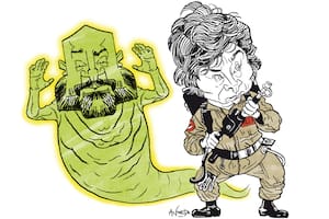 Diego Spagnuolo y Javier Milei