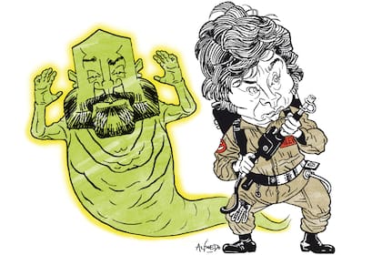 Diego Spagnuolo y Javier Milei