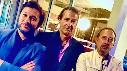 Diego Torres y Guillermo Francella, con Gerry