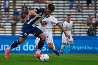 Diego Valoyes, autor del gol de Talleres ante Huracán