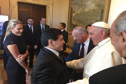Diego visitó tres veces a Francisco en 2014, 2015 y 2016