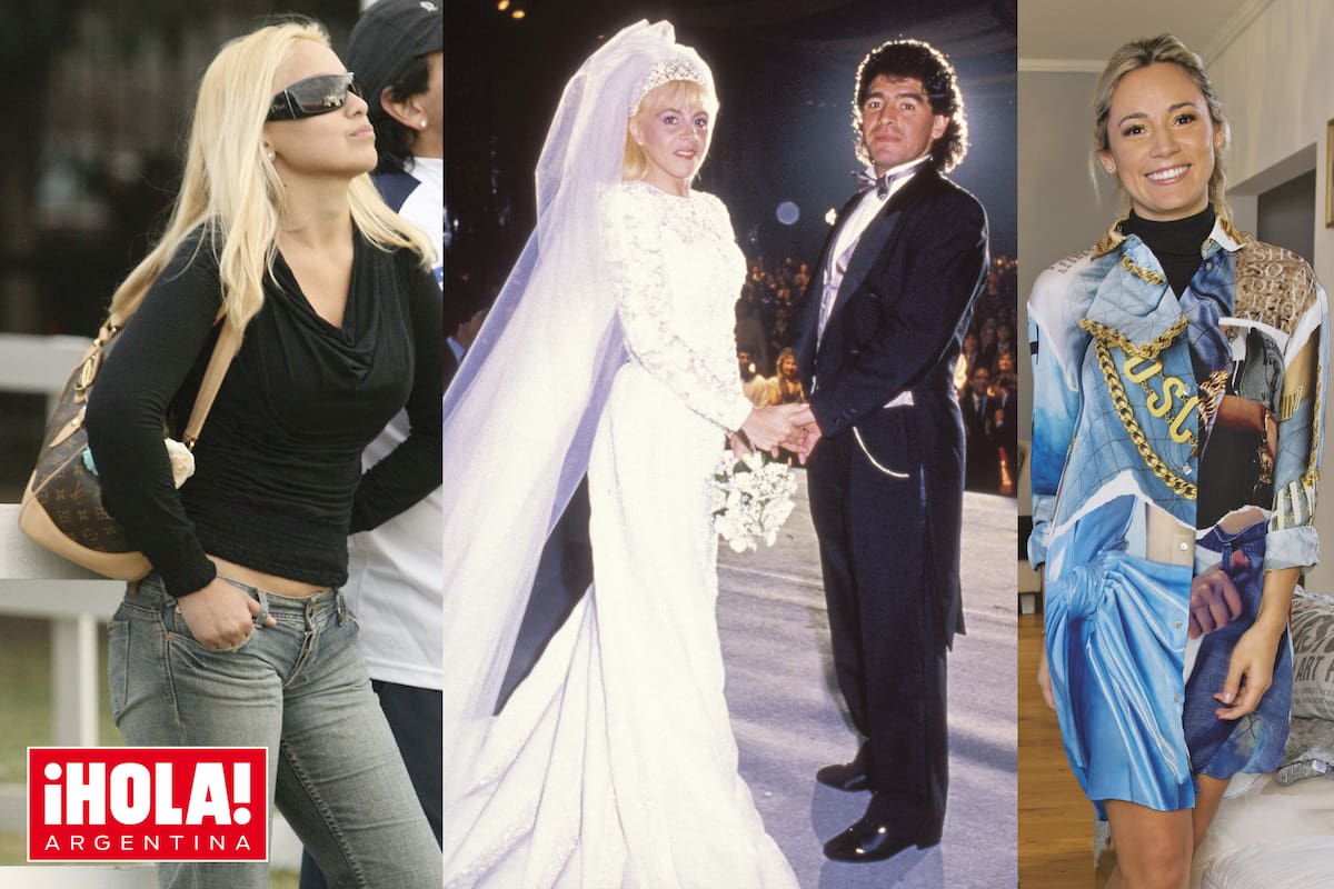 Diego vivió cada uno de sus grandes amores con la misma pasión y vehemencia con las que que se dejaba llevar en la cancha.