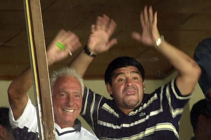 Diego y Guillermo Coppola, su representante a comienzos de siglo