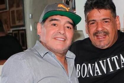 Diego y Hugo Maradona