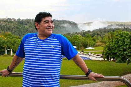Diego y las cataratas