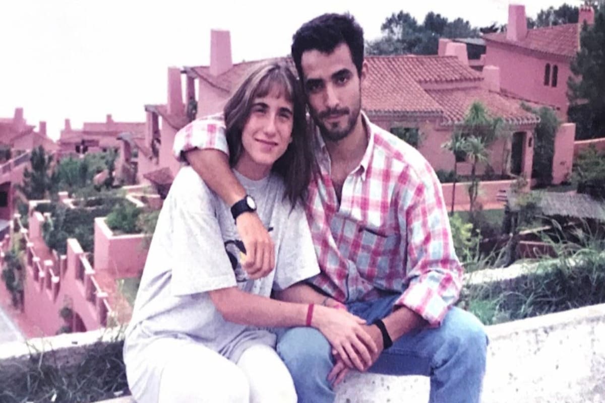 Diego y Lorena en su juventud