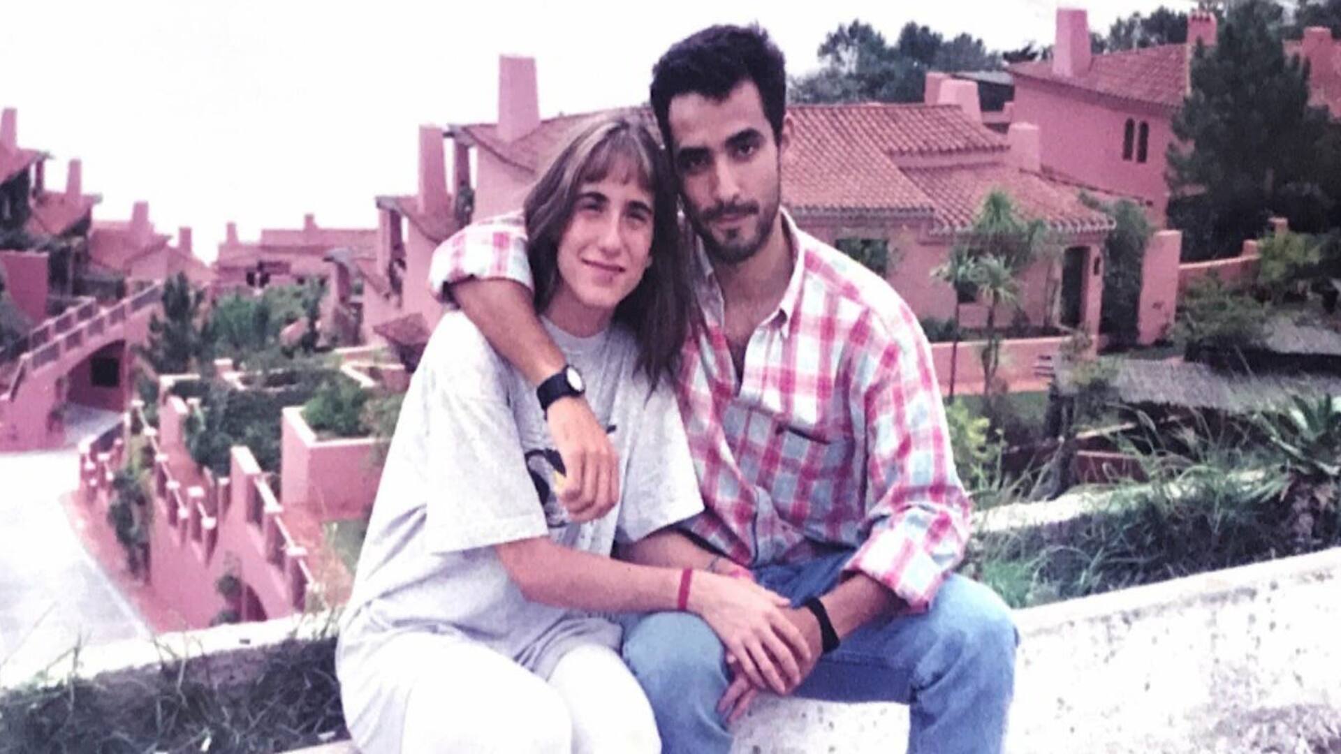 Diego y Lorena en su juventud