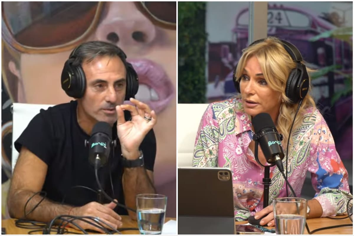 Diego y Yanina Latorre en la primera edición del programa que abrió el nuevo canal de streaming, Bondi