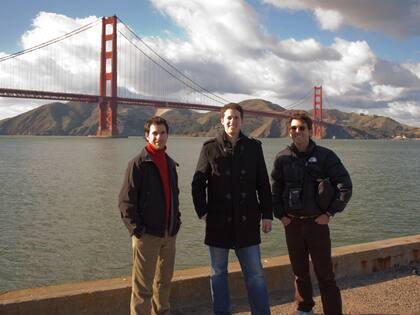 Diego Yanivello, Mauro Vazquez y Gonzalo Oxenford, el equipo de odaSoft