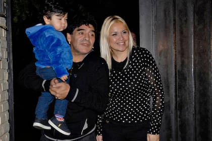 Dieguito Maradona hizo su primera aparición pública y habló de su deseo de volver al colegio