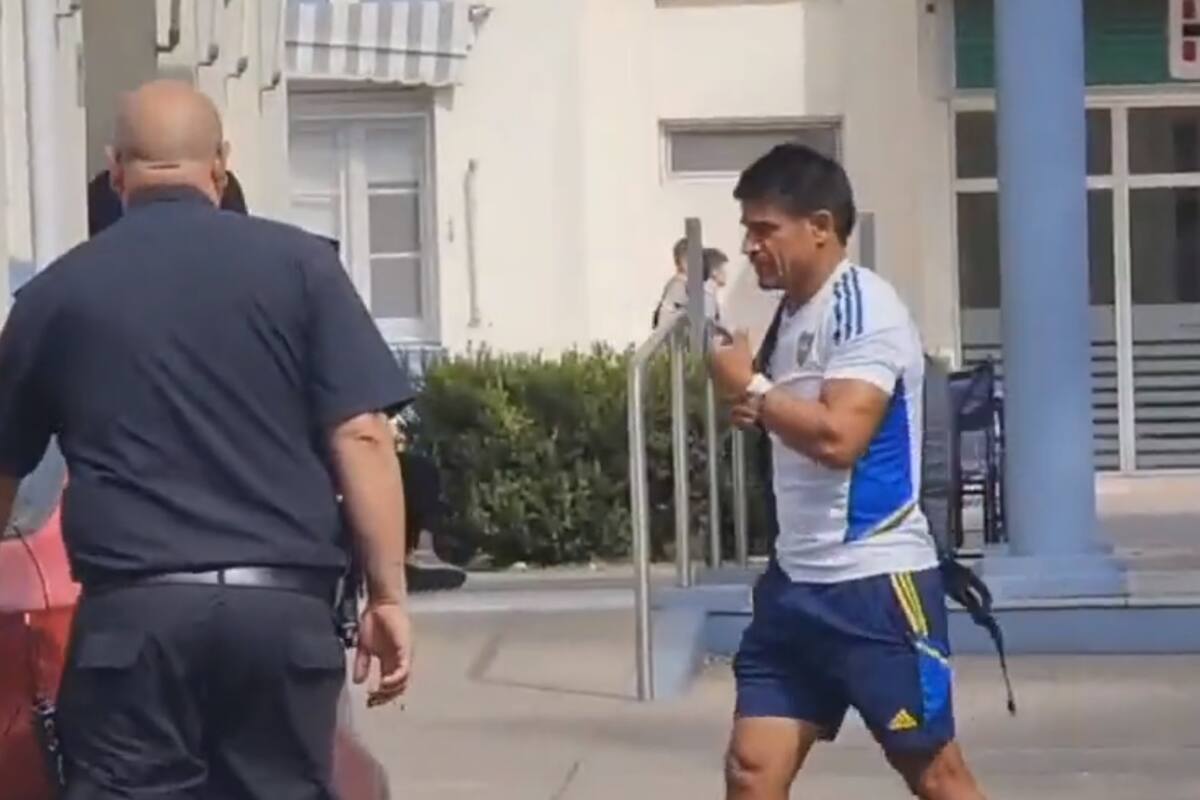 Dieron de alta a Hugo Ibarra, que había quedado internado tras descomponerse en una práctica de Boca