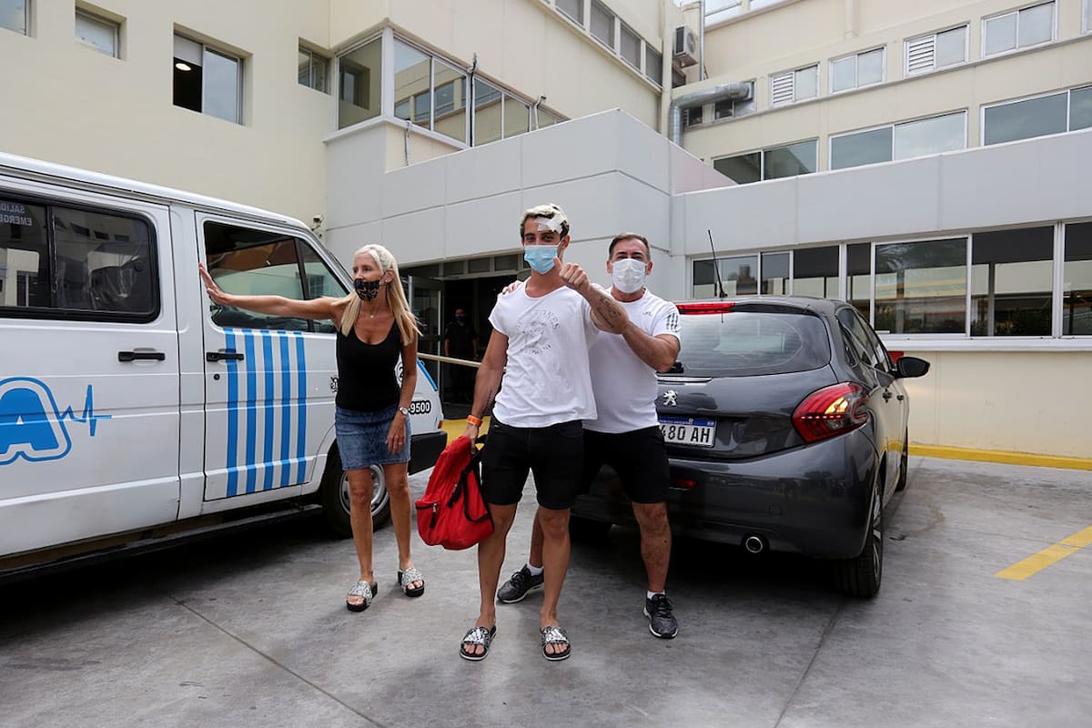 Dieron de alta a Matías Motín, el joven que fue golpeado en un boliche de Mar del Plata