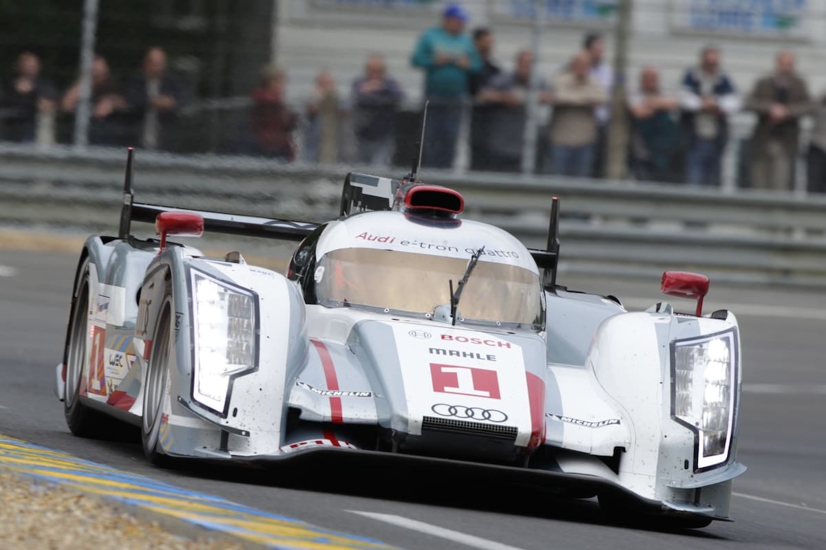 Diésel y eléctrico. El Audi R18e-tron quattro, el primer auto con tracción integral que ganó en Le Mans