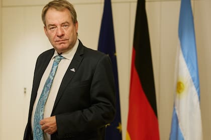 Dieter Lamlé, embajador saliente de Alemania en la Argentina contó a LA NACION sobre la relación bilateral