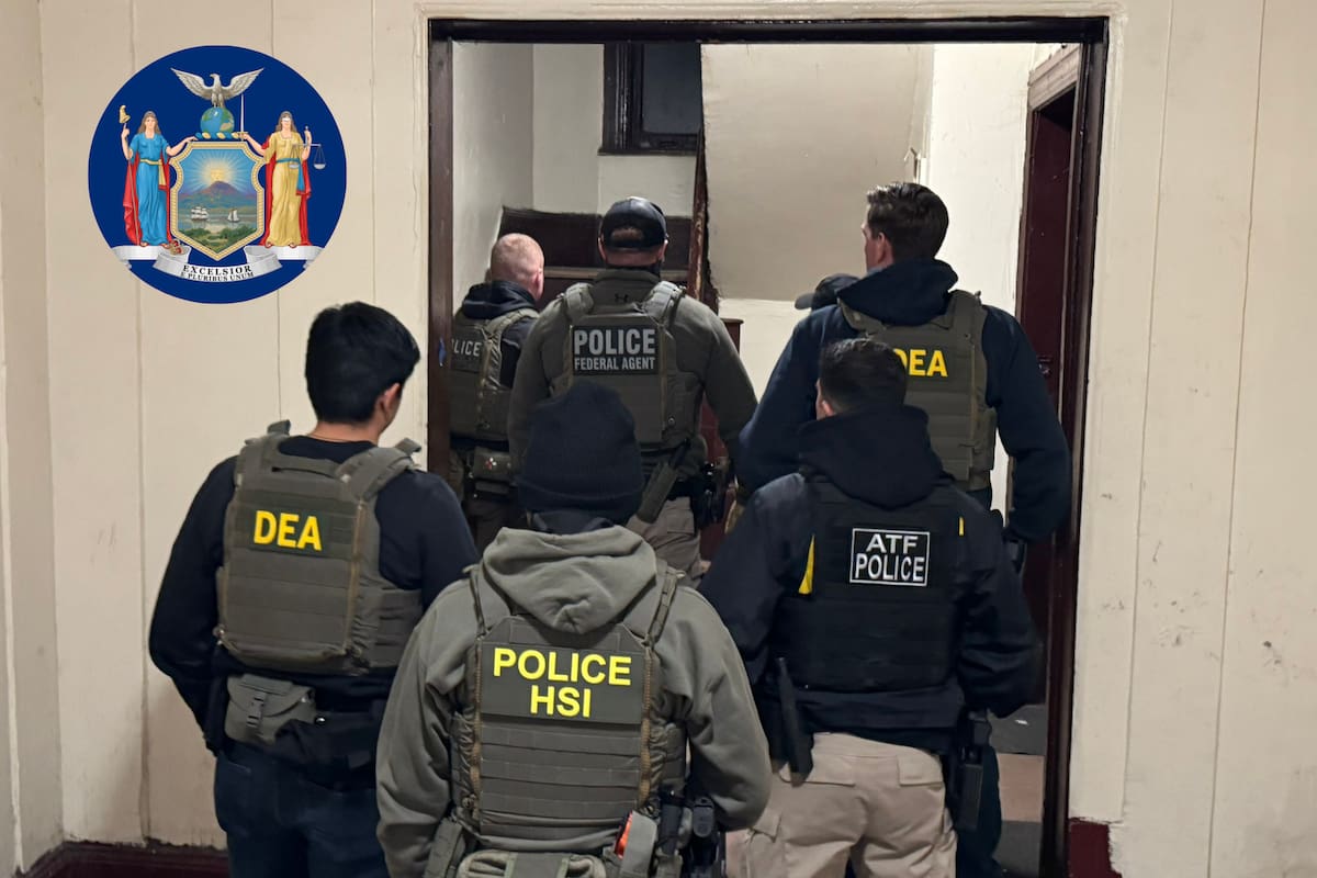 Diferentes agencias federales de Estados Unidos trabajan en conjunto para detener a migrantes indocumentados en Nueva York