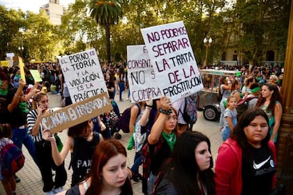 Diferentes consignas en Rosario