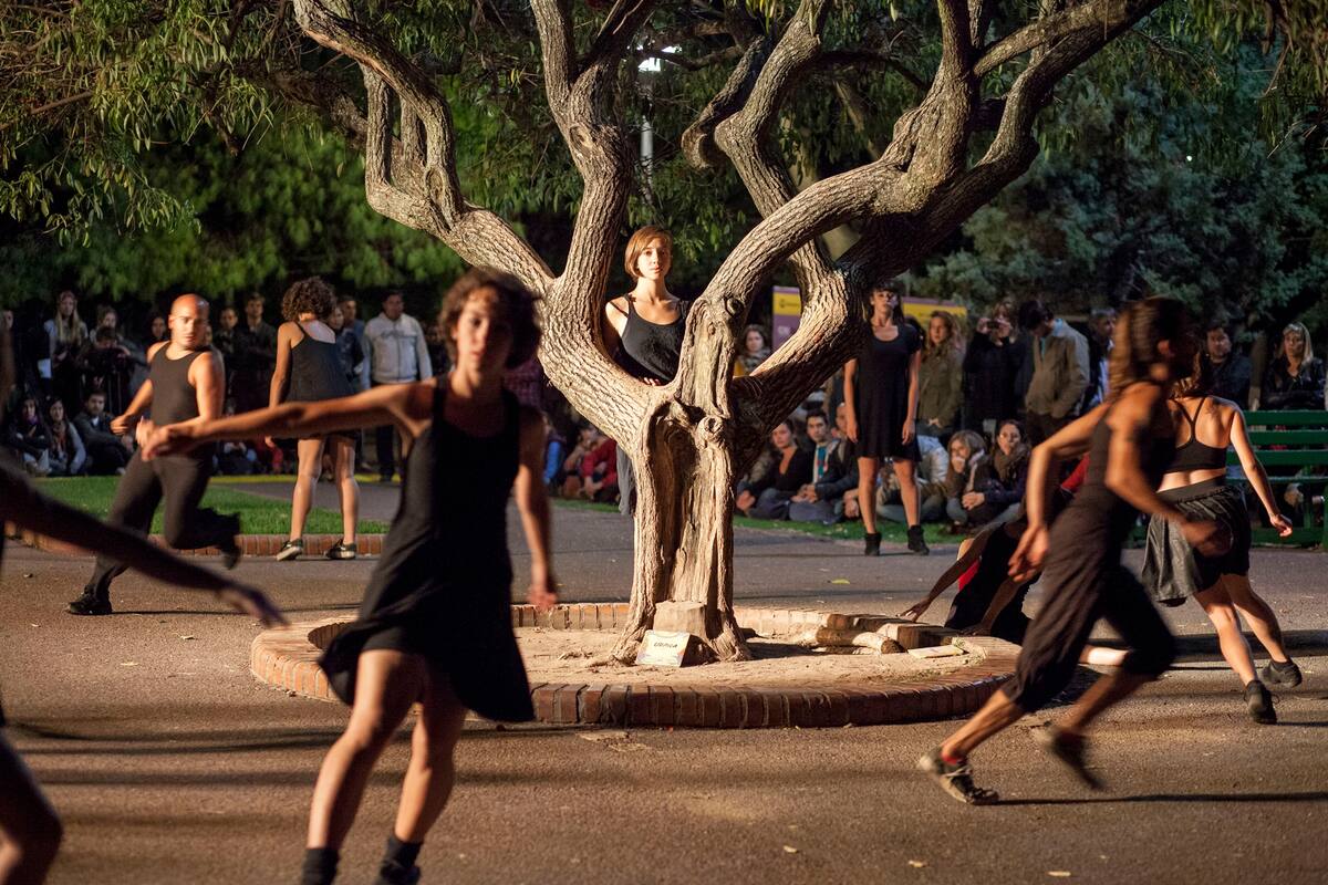 Diferentes expresiones escénicas en Parque Centenario