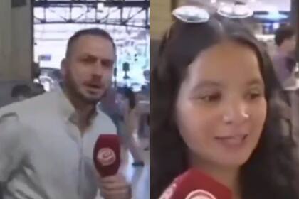 Dijo que era profesora de inglés, pero el notero la dejó en evidencia